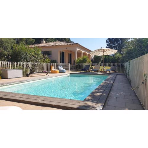 Villa Ribba 10 pers piscine 5 min plage en voiture