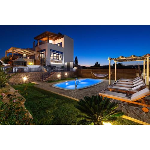 Villa Rose on the beach