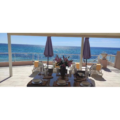 Villa sur la plage Sainte maxime