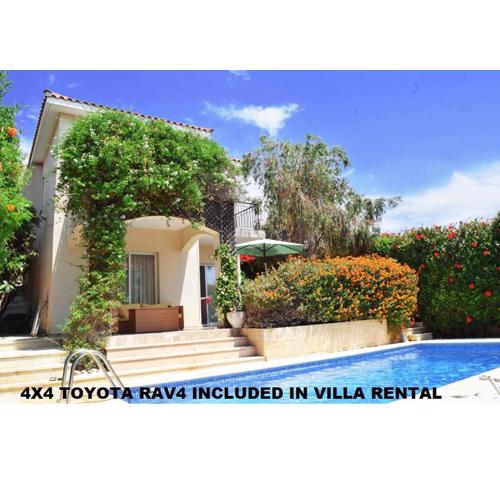 Villa Talassa with HEATED POOL, JACUZZI and 4x4 CAR