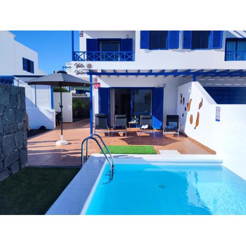 Villa Valperal, piscina climatizada aire acondicionado posición estratégica!!