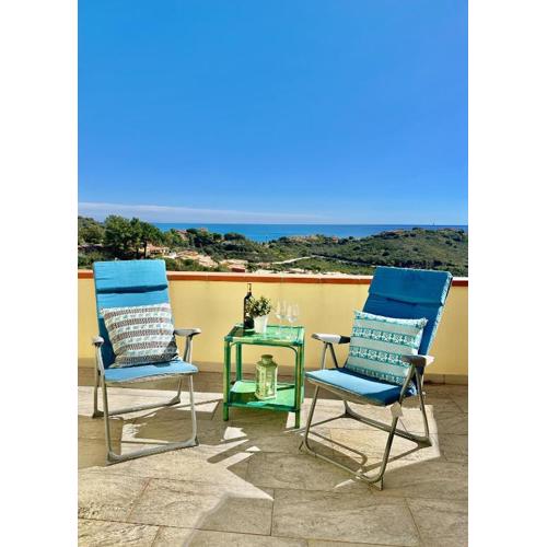 Villa Vista Mare con giardino
