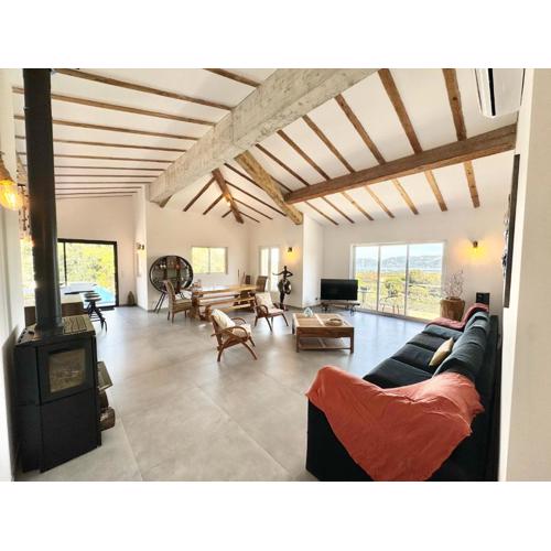 Villa vue mer et montagnes 9 pers