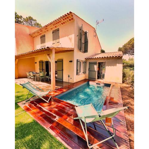 VILLAS Plages de la Nartelle- Sainte Maxime - piscines privées