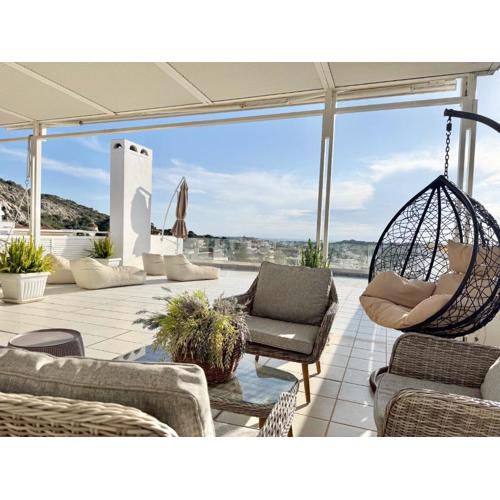 Villasonboard Vouliagmeni Penthouse Veranda Sea-view & beach