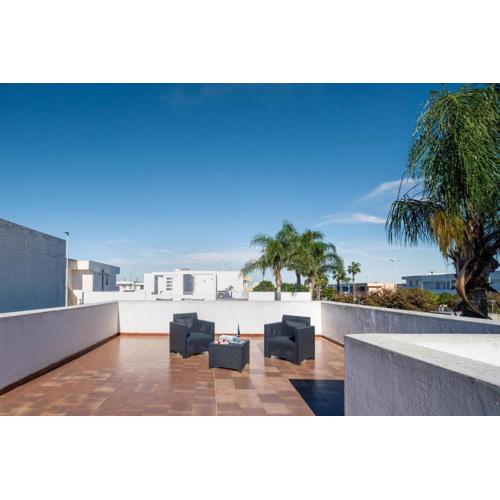Villetta The Panoramic Rooftop, Wi-fi, San Foca