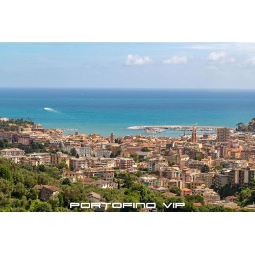 Vista nel blù con piscina by PortofinoVip
