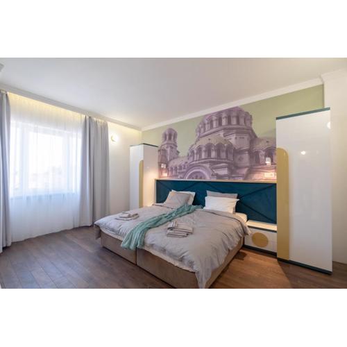 Vitosha Blvd 3-Bedroom, 2-Bathroom Lux Suite