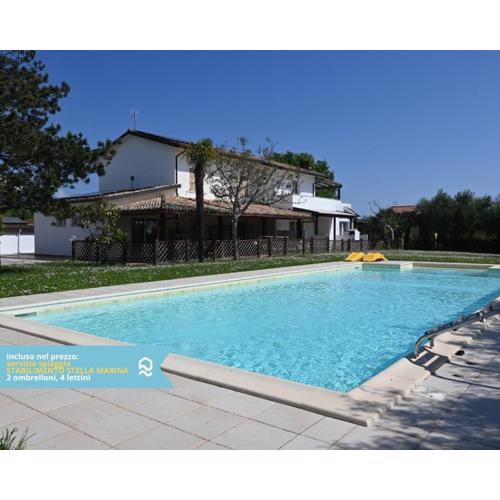 VIVA2 - Numana, quadrilocale in villa con piscina