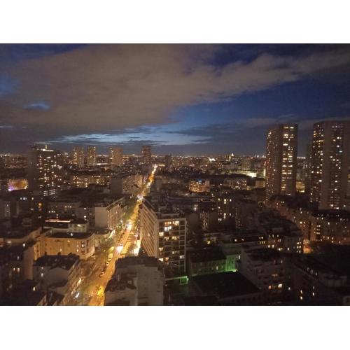 Vue imprenable sur Paris