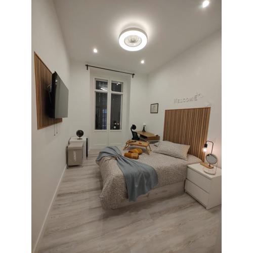Washington habitación con comodidad y zonas compartidas Gran Vía-Madrid Temporal SBE104