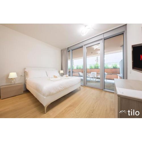Waterfront Luxury 1BR, Free PARKING, AC, NETFLIX & WIFI BY TILO LUX