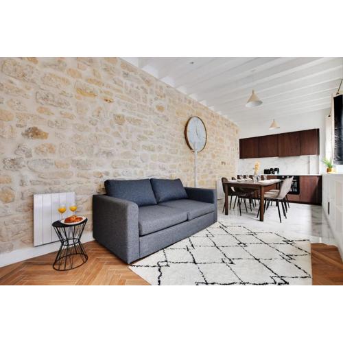 Welcoming Apartment - 2BR-8P - Montorgueil