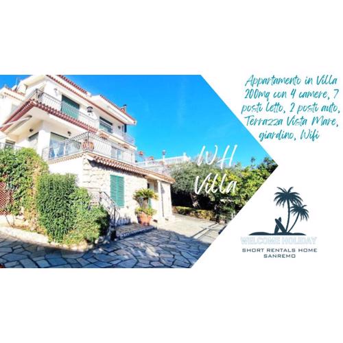 WH - VILLA - Vista Mare - Doppio Parcheggio Privato - Wifi