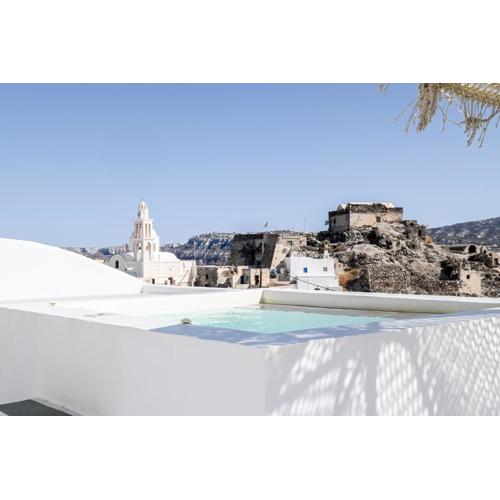 White Curves Santorini