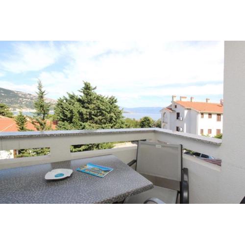 Wohnung in Baška mit Eigenem Balkon - b59644