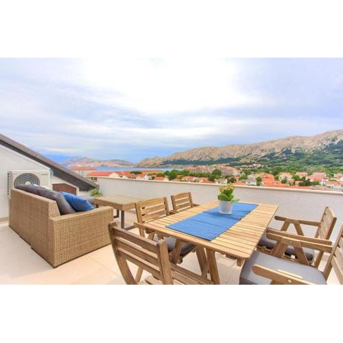 Wohnung in Baška mit Grill