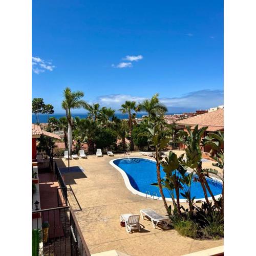Wonderful apartment with ocean view! Madroñal. Tenerife South!