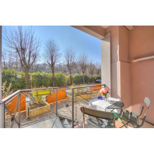 Yellow, Orange and Blue Apartments Desenzano
