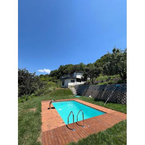 Yeşilin Tonlarıyla Sarılmış Lüks Villa