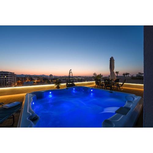 Zadar Sunset Penthouse with spectacular view and jacuzzi