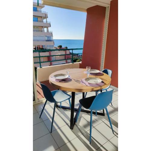 Zenitude Corniche charmant studio cabine vue mer