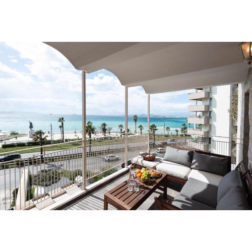Zeus3 Beach Front Appartment, 2 BR, Sea View