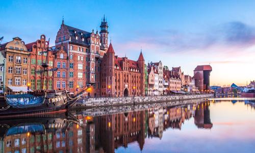 Baltské moře: Gdaňsk v historickém centru v Hampton by Hilton Old Town *** s polopenzí a fitness centrem