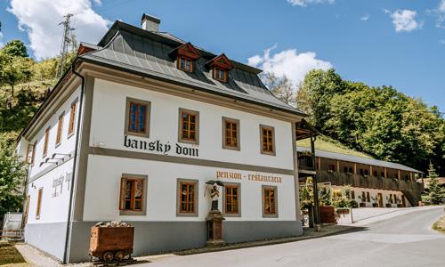 Banská Štiavnica: Dovolená v Penzionu Banský Dom *** s polopenzí a vstupem do wellness (vířivka, 2 sauny)