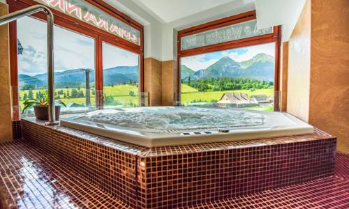 Belianské Tatry v rodinném Penzionu Ždiaranka s neomezeným wellness s bazénem + polopenze a kulečník