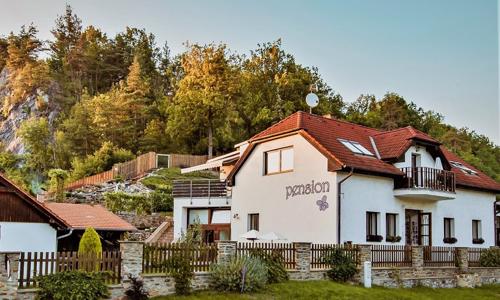 Český Krumlov jen 400 m od centra v Pensionu Fialka se snídaněmi, relaxací ve vířivce a dětským hřištěm