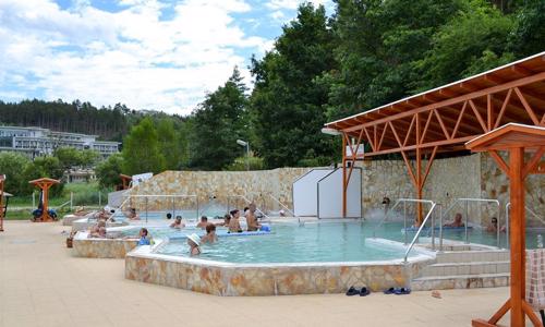 Egerszalók v Zöld Sziget se snídaní, privátním wellness a celodenním vstupem do termálních lázní