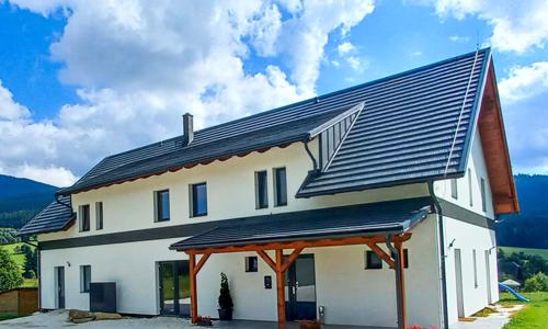 Jeseníky u lanovky Ramzová - Šerák v rodinném Penzionu Sen s polopenzí a dětským koutkem