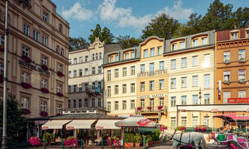 Karlovy Vary: 8 dní v Hotelu Malta **** se vstupem do Alžbětiných lázní + 15 léčebných procedur a plná penze