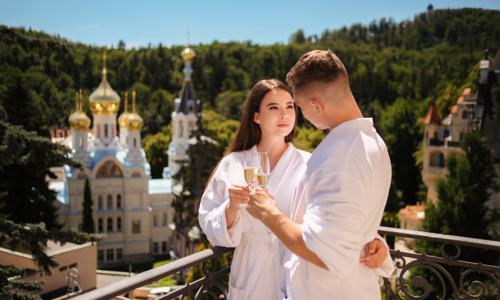 Karlovy Vary: Villa Smetana **** s neomezeným wellness, welcome drinkem, 3 relaxačními procedurami a polopenzí
