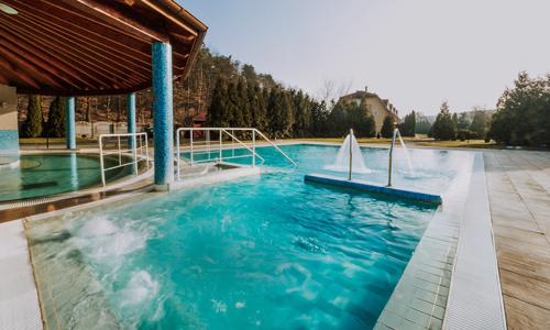 Maďarsko u lázní v Thermal Park Hotelu Egerszalók **** s termálními bazény, saunami, polopenzí a půjčením kol