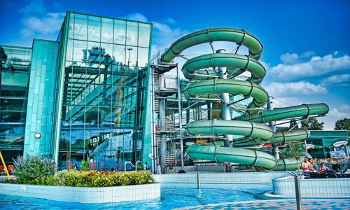 Ostřihom v Portobello Wellness Hotelu **** přímo propojeném se zážitkovými termálními lázněmi + polopenze