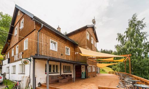 Pec pod Sněžkou v Horské chatě Orlík *** s privátním wellness a karaoke + plná penze s all inclusive nápoji