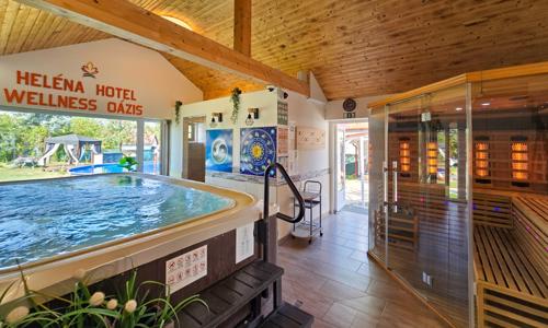 Pobyt u lázeňského Mosonmagyaróváru v Heléna Hotel & Spa *** se snídaní, neomezeným wellness a výhodami