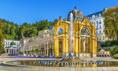 Pobyt v Mariánských Lázních v Hotelu Flora *** s neomezeným bazénem, polopenzí a 20% slevou na procedury