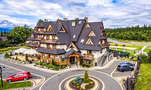 Polské Tatry: Białka Tatrzańska v Hotelu Burkaty *** se snídaní/polopenzí a neomezeným wellness se saunami