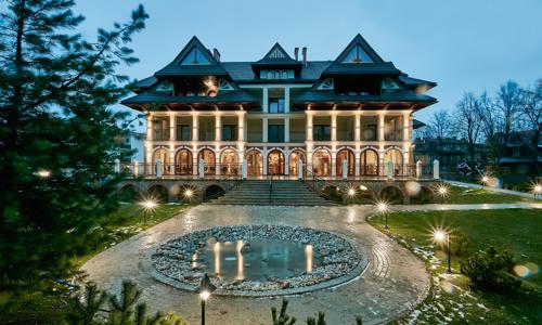 Polské Tatry blízko termálů: Zakopane v Hotelu Logos *** se snídaní/polopenzí a neomezeným wellness se saunami