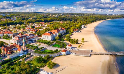 Polské Trojměstí: Sopoty vedle aquaparku a jen 300 m od pláže v Hotelu Aqua House s polopenzí + bohaté vyžití