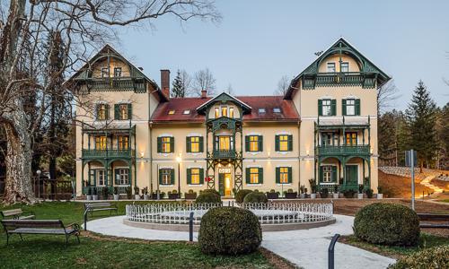 Slovinsko v lázeňském městě Dobrna: Hotel Švicarija **** s polopenzí, neomezenými termálními bazény a fitness
