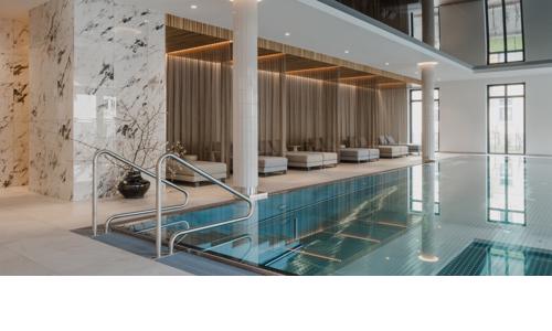 Solná komora: Lázně a hory v Hotelu Grand Elisabeth Bad Ischl ****superior s polopenzí + krytý bazén a 2 sauny