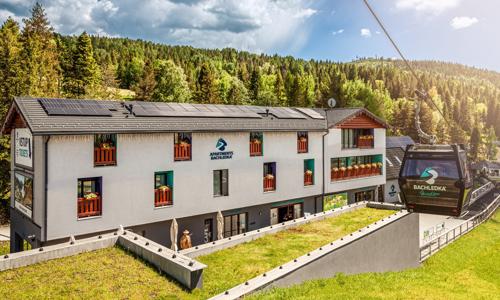 Spišská Magura a Belianské Tatry u ski areálu a stezky korunami stromů v Apartmánech Bachledka + snídaně
