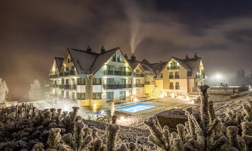 Szklarska Poręba u ski areálů: Czarny Kamień RESORT & SPA **** se snídaní + neomezené wellness a fitness