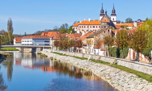 Třebíč přímo v centru v Hotelu Zlatý Kříž *** se snídaní, relaxací v sauně a posezením u čaje a limonády