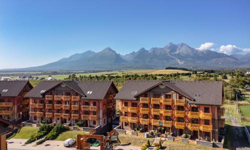 Vysoké Tatry: Tatragolf Mountain Resort **** v apartmánu se snídaní/polopenzí + minifarma a sleva do aquaparku