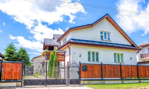 Vysoké Tatry u atrakcí: Nová Lesná ve Vile Hana se snídaní + sleva do Aquacity Poprad a Thermal Parku Vrbov